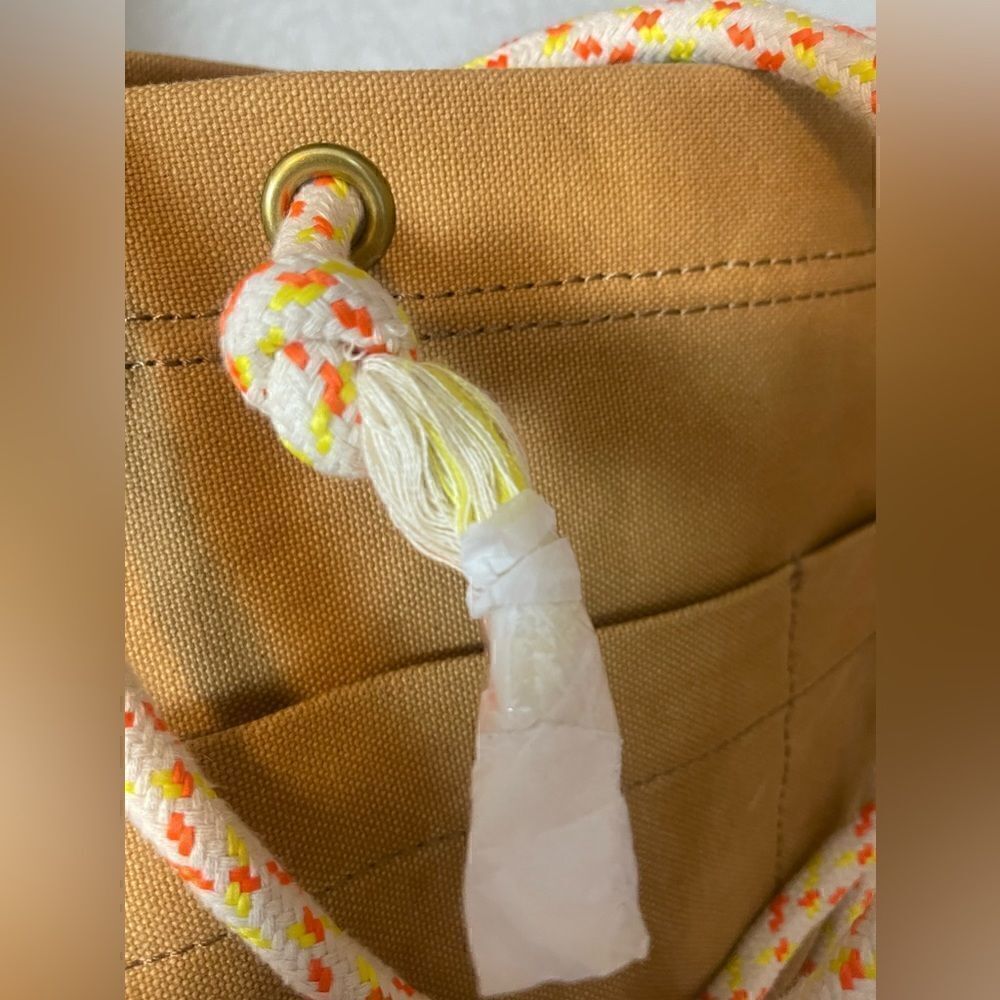 Madewell The Canvas Transport Tote: Corded Handle Edition in tan. NWT - Picture 12 of 13
